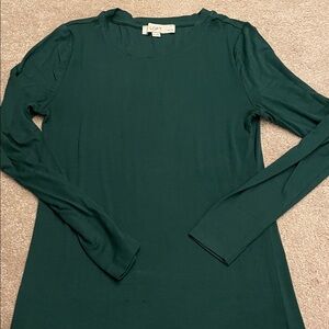 LOFT Green Long Sleeve Women's Top